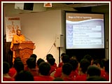 The Swaminarayan Sampraday: 1781 Pujya Saints gave a presentation on the philosophy of the Swaminarayan Sampraday