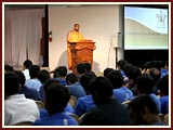 The Swaminarayan Sampraday: 1781 Pujya Saints gave a presentation on the six principles of happiness on your path of spirituality (Sadhana)