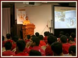 The Swaminarayan Sampraday: 1781 Pujya Saints gave a presentation on Bhagwan Swaminarayans Personality