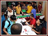 The Swaminarayan Sampraday: 1781 Delegates arrive at the registration booth