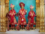  Bhagwan Swaminarayan, Aksharbrahman Gunatitanand Swami and Shri Gopalanand Swami