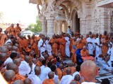  Swamishri in the Smruti Mandir pradakshina
