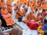  A skit presentation before Swamishri