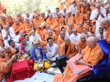  A skit presentation before Swamishri
