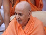  Swamishri in the Smruti Mandir pradakshina