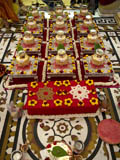  12 Kalashas for Parasnapan Vidhi as part of the 50th Patotsav of Ahmedabad Mandir