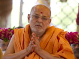  Pujya Ishwarcharan Swami engaged in mahapuja rituals