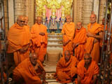  Sadhus who were also present in 1962 during the murti-pratishtha of this mandir