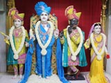  Shri Mukund Brahmachari, Shri Harikrishna Maharaj, Shri Gopinath Dev and Shri Radhikaji