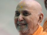  Swamishri in a divine, jovial mood