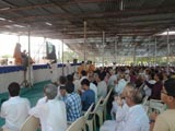  Devotees engaged in Swamishri's darshan