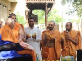  A presentation before Swamishri