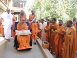  A presentation before Swamishri
