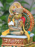  Shri Harikrishna Maharaj adorned in chandan
