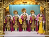  Shri Mukund Brahmachari, Shri Harikrishna Maharaj, Shri Gopinath Dev and Shri Radhikaji
