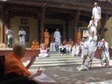  A presentation before Swamishri