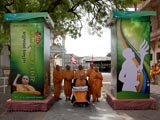  Swamishri and senior sadhus