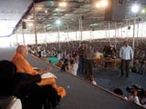  A skit presentation before Swamishri