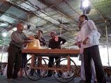  A skit presentation before Swamishri