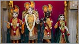  Shri Mukund Brahmachari, Shri Harikrishna Maharaj, Shri Gopinath Dev and Shri Radhikaji