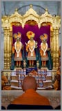  Swamishri engaged in darshan of Thakorji