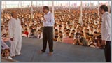  A skit presentation before Swamishri