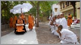 Swamishri after darshan of Thakorji