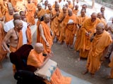 A presentation before Swamishri