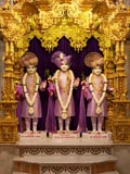 Bhagwan Swaminarayan, Aksharbrahman Gunatitanand Swami and Shri Gopalanand Swami 