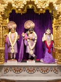 Shri Harikrishna Maharaj and Shri Radha-Krishna Dev 	