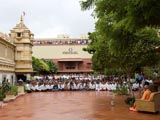 Pujya Doctor Swami's discourse in the morning sabha 