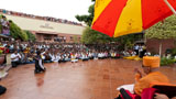 Devotees overwhelmed by Swamishri's darshan