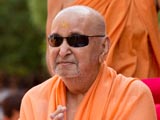 Swamishri in a divine, jovial mood