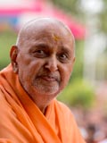 Swamishri in a divine mood