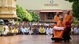 Swamishri with devotees
