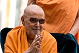 Swamishri in a divine mood 