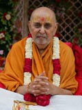 Swamishri in a divine mood