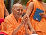  Swamishri in a divine, jovial mood