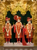 Bhagwan Swaminarayan, Aksharbrahman Gunatitanand Swami and Shri Gopalanand Swami 