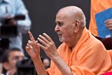 Swamishri in a divine mood 