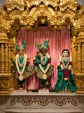 Shri Harikrishna Maharaj and Shri Radha-Krishna Dev 