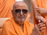 Swamishri in a divine mood 