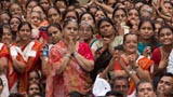  Devotees doing darshan of Swamishri