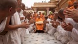  Swamishri blesses sadhaks