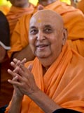  Swamishri in a divine, jovial mood