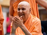  Swamishri in a divine, jovial mood