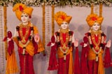 Murtis to be consecrated at the new BAPS Shri Swaminarayan Mandir in Nagpur, Maharashtra