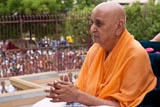  Swamishri engaged in darshan