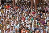  Devotees engaged in darshan of Swamishri