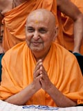  Swamishri in a divine, jovial mood